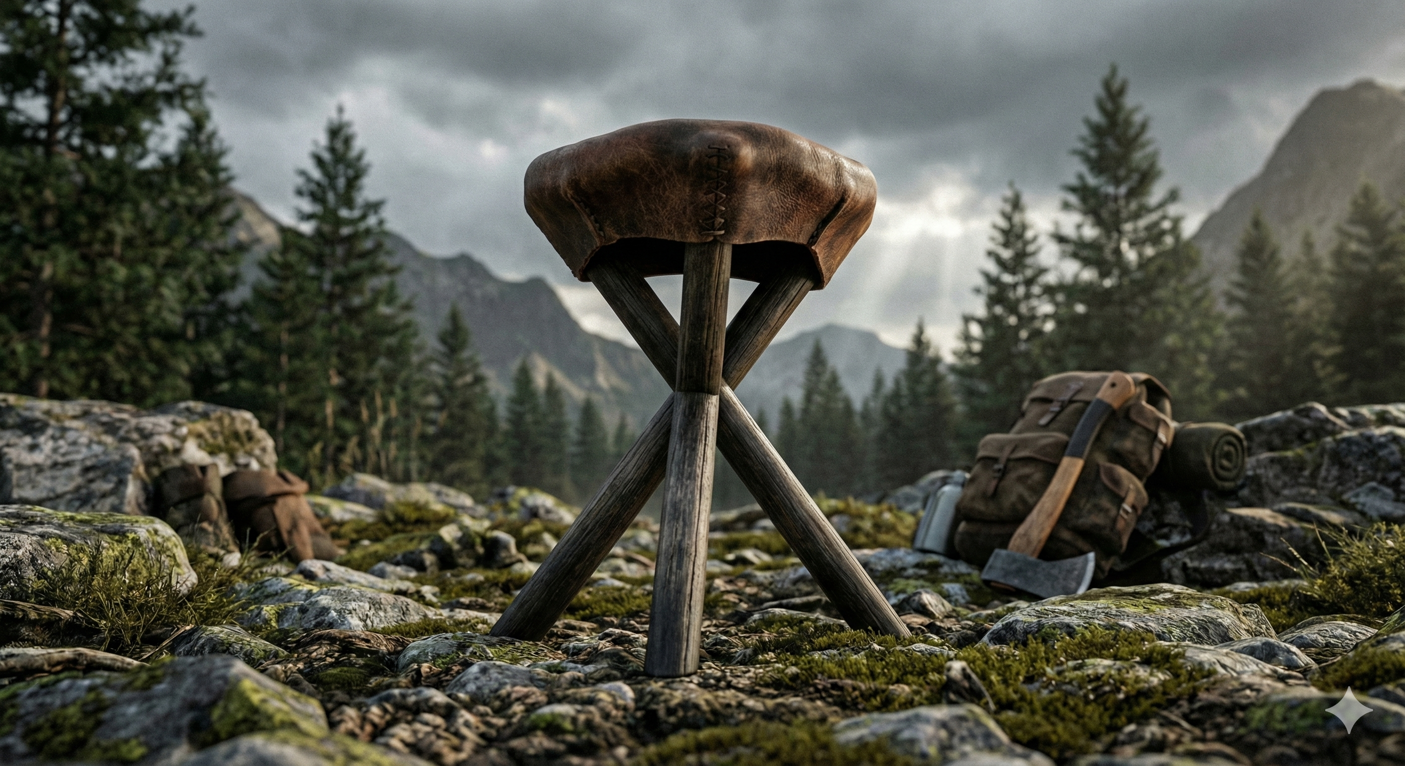 The Field Tripod Stool